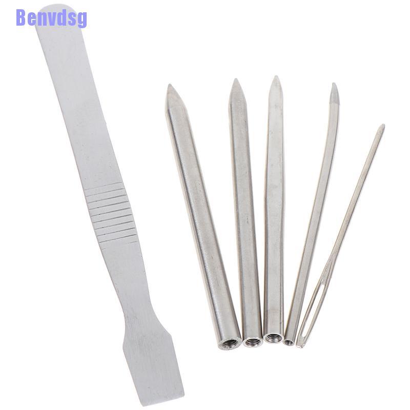 Bộ 6 Khuyên Xỏ Dù Bằng Thép Không Gỉ Cao Cấp