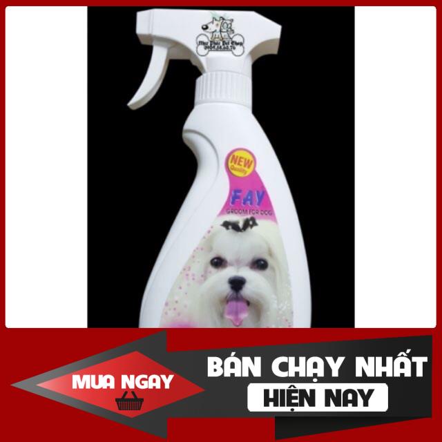 [❌GIÁ SỈ❌] Xịt khử mùi không dùng nước Fay Groom For Dog cao cấp dành cho thú cưng ❤️