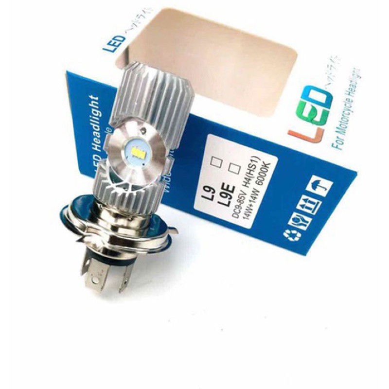 ĐÈN PHA LED CHÂN H4 CHO XE MÁY