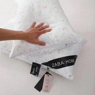 MỘT ĐÔI GỐI BÔNG MUJI MÀU KẺ SANG CHẢNH