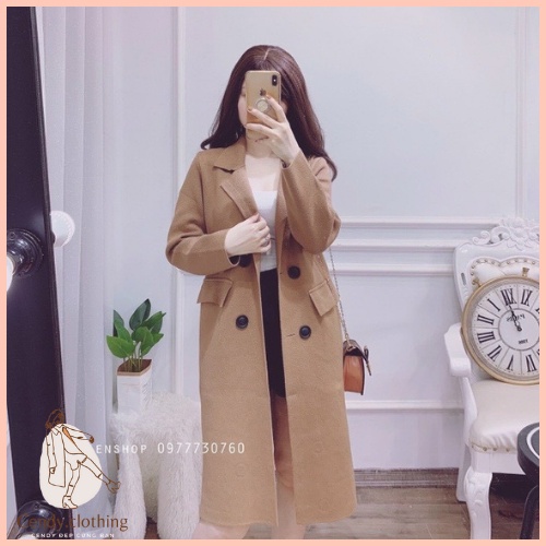 Áo Khoác Dạ Ép Cendy Clothing Chất Liệu Cao Cấp Thời Trang Thu Đông - CD138