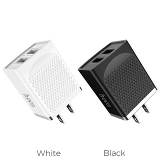 Cốc sạc nhanh 2 cổng USB - Max 2.4a -Hoco C43 -BH 12 tháng