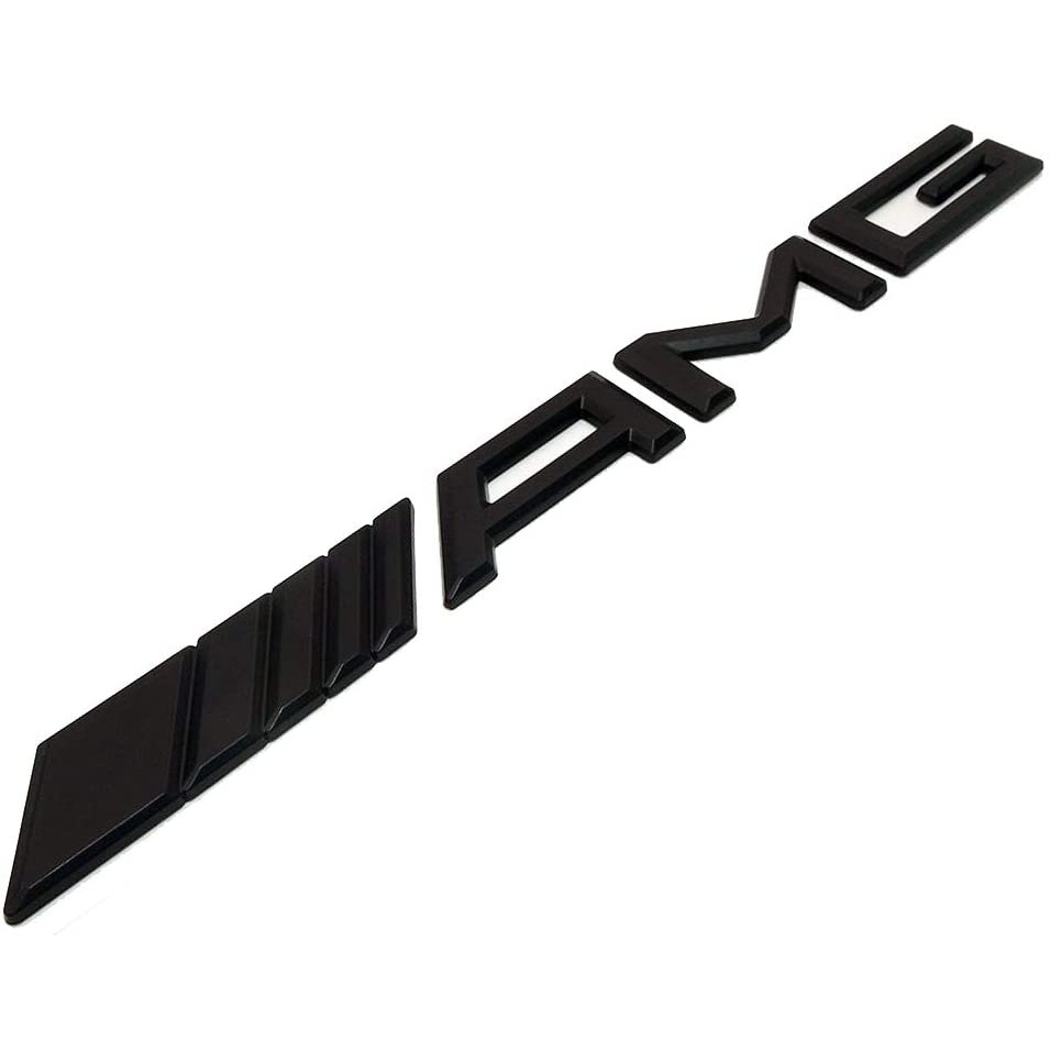 Logo Chữ Nổi AMG Dán Đuôi Xe Ô Tô Kích Thước 19x2 cm | Tem 3D Dán Trang Trí Ô Tô