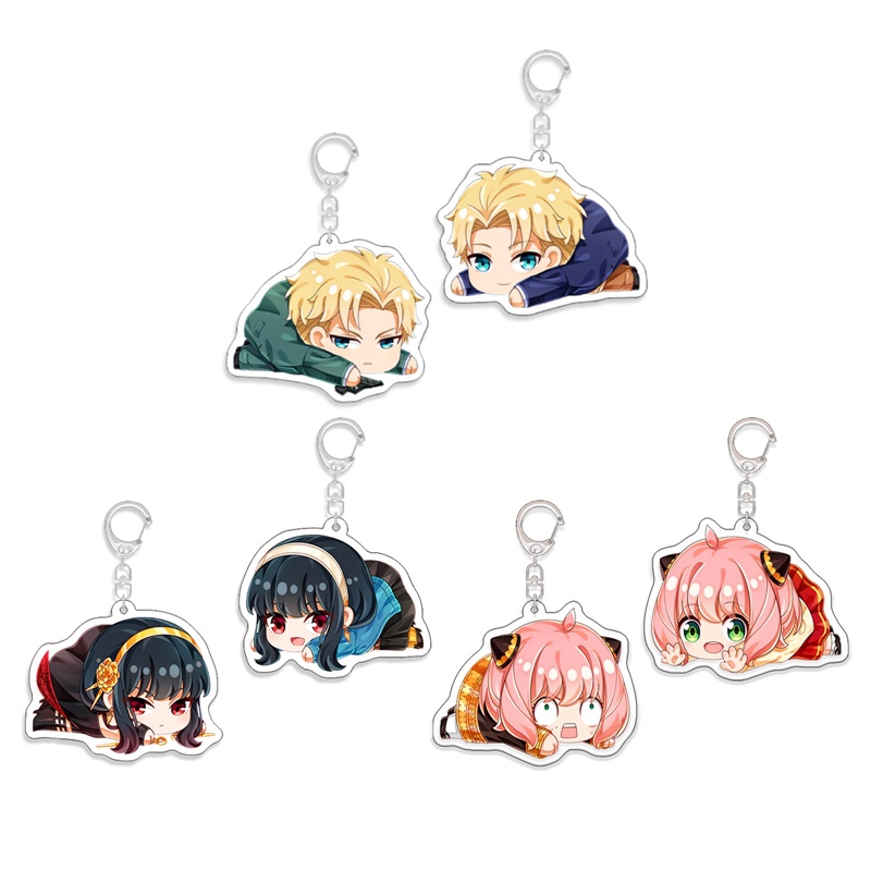 flowersqueen Móc Khóa Phong Cách Anime SPY x Family Độc Đáo