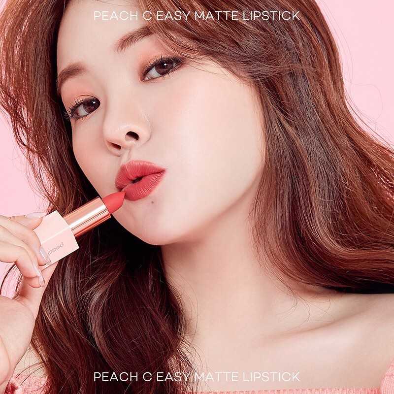 Son Thỏi Lì Siêu Mịn Peach C Easy Matte Lipstick