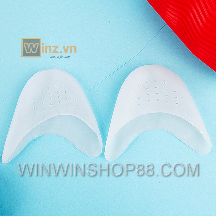 Miếng đệm silicon mũi giày êm chân phụ kiện giày cao gót búp bê giảm đau đầu ngón chân Andhere