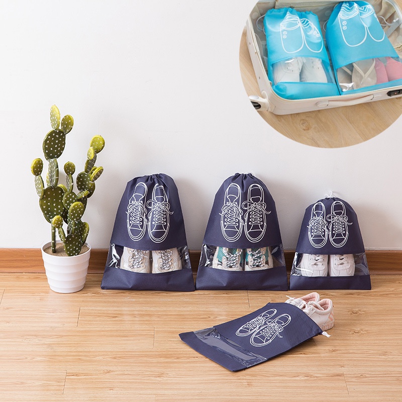 Túi Đựng Giày Bằng Vải Không Dệt Chống Thấm Nước Và Bụi Bẩn