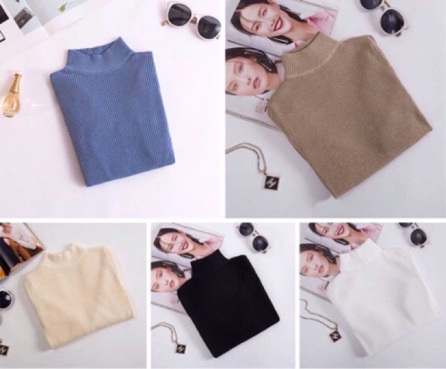 Áo len tăm có cổ chất đẹp [ảnh thật] | BigBuy360 - bigbuy360.vn