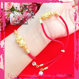 ♥️Freeship 99k TQ_Vòng tay nữ, lắc tay nữ lắc tay tay tỳ hưu chỉ đỏ thiết kế cao cấp Orin V2140