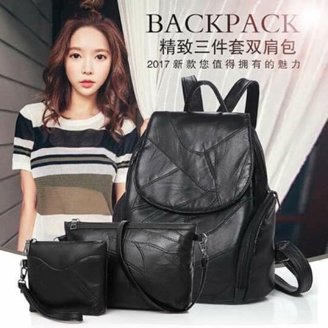 set balo 3 chi tiết
