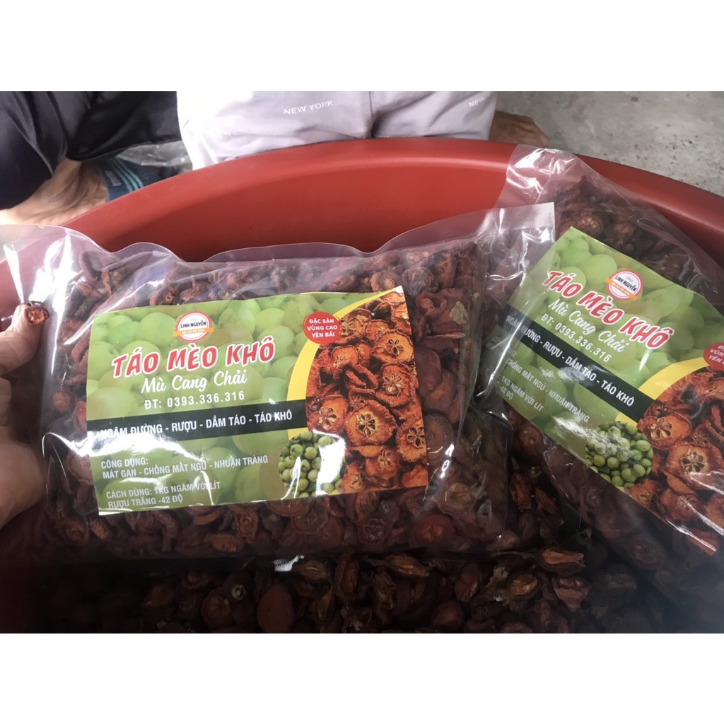 1kg Táo Mèo Khô Loại 1 Đẹp