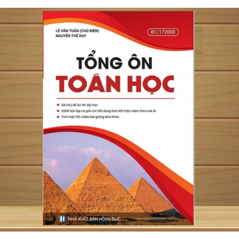 Sách- Tổng ôn toán học lớp 12 ôn thi THPT Quốc Gia