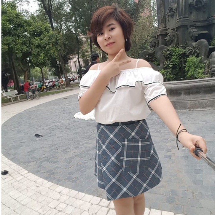 [Bùng nổ] Áo trễ vai viền đi chơi đi biển The Delish | BigBuy360 - bigbuy360.vn