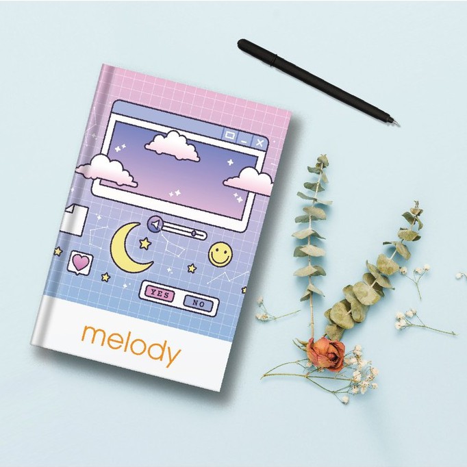 HẢI TIẾN Sổ bìa bồi Melody 8 - 240 trang