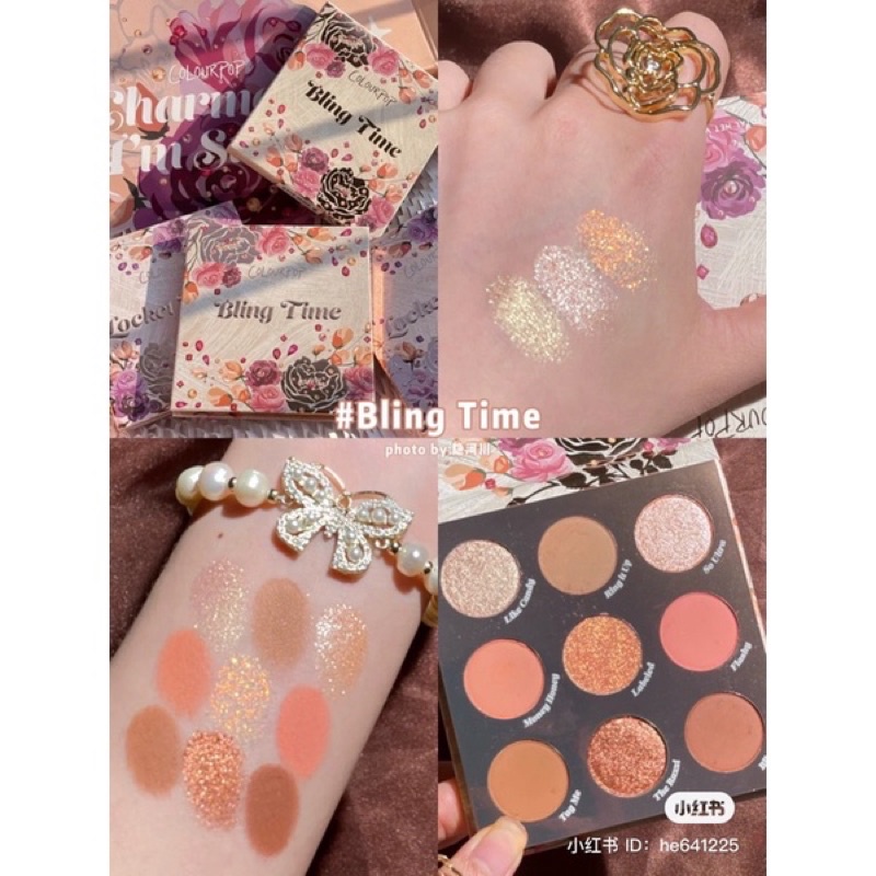 [BILL COLOURPOP] Bảng mắt 9 ô Colourpop Bling Time