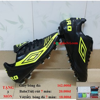 giày đá bóng 039 ( tặng + balo(túi) rút + vớ(tất) )