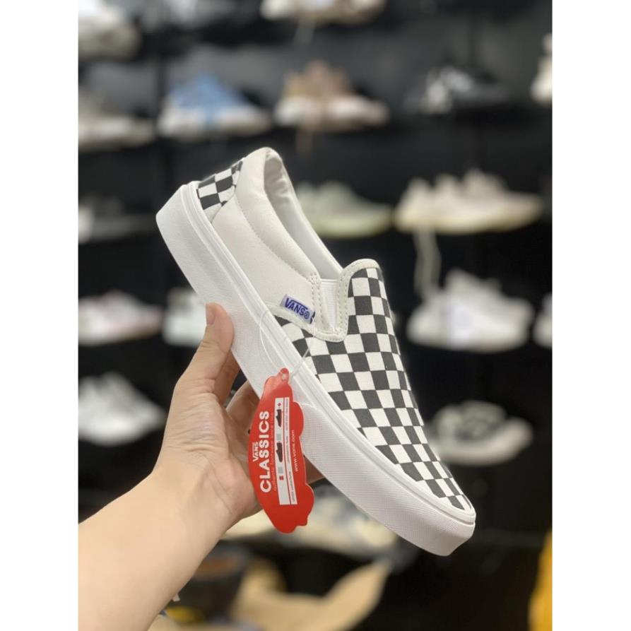 Giày Thể Thao Slipon 𝐕𝐀𝐍𝐒 Vaul Caro Nam nữ hot
