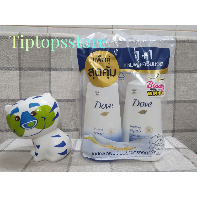 COMBO GỘI XẢ DOVE DETOX THÁI LAN PHỤC HỒI TÓC HƯ TỔN
