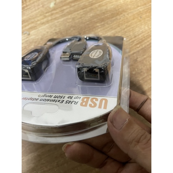 Bộ Dây Nối Dài Usb Qua Dây Mạng Lan 45M