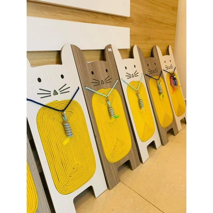 Bàn Cào Móng Gỗ Cho Mèo
