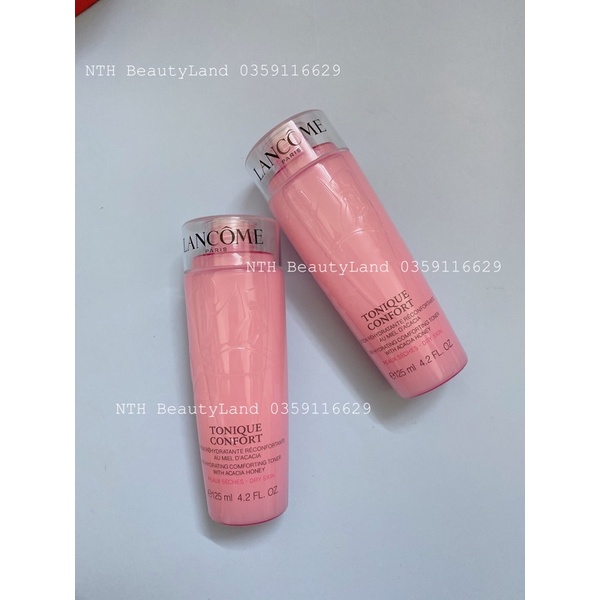 Nước hoa hồng dành cho da khô Toner Lancome Tonique Confort 125ml