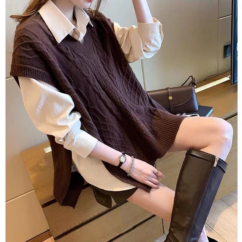 Áo ghile trám xẻ vạt A-1980, ghi le nữ họa tiết trám xẻ tà | BigBuy360 - bigbuy360.vn