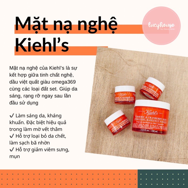 Mặt nạ nghệ kiehls