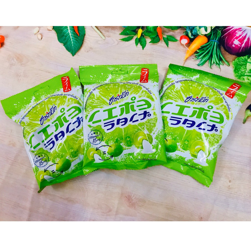 KẸO CHANH MUỐI THÁI LAN GÓI 120G