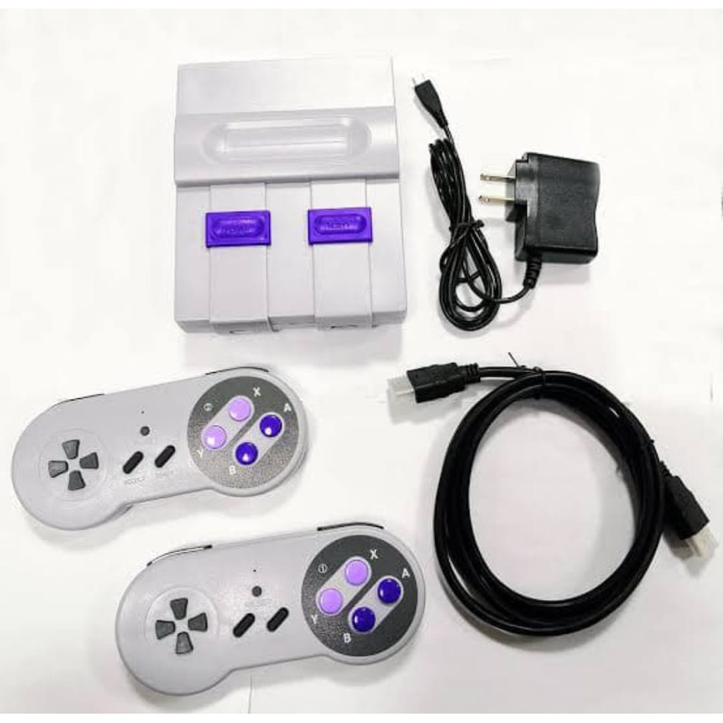 Máy Chơi Game Cầm Tay Không Dây Nes Snes Phong Cách Cổ Điển