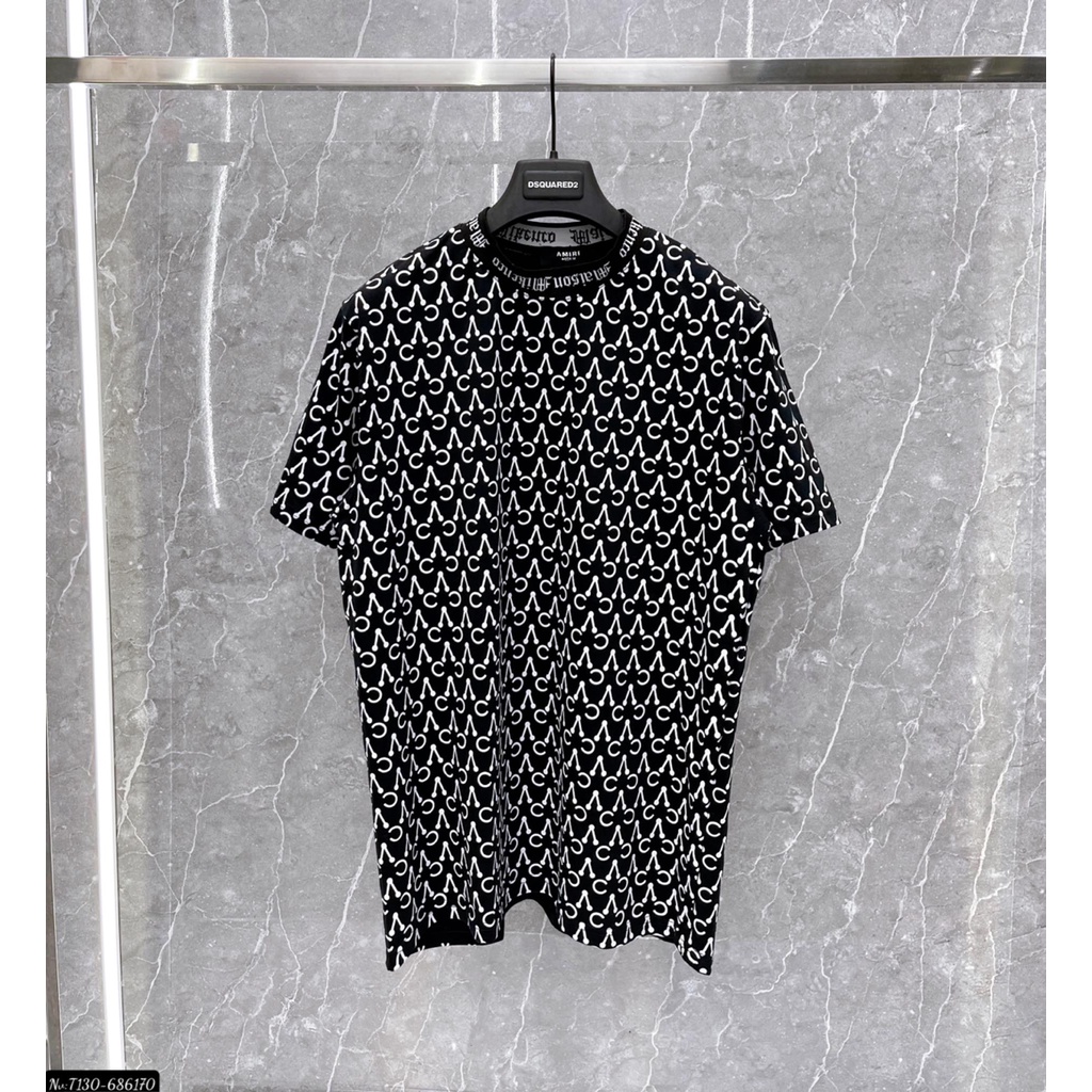 Áo phông nam MIKENCO Monogram tshirt
