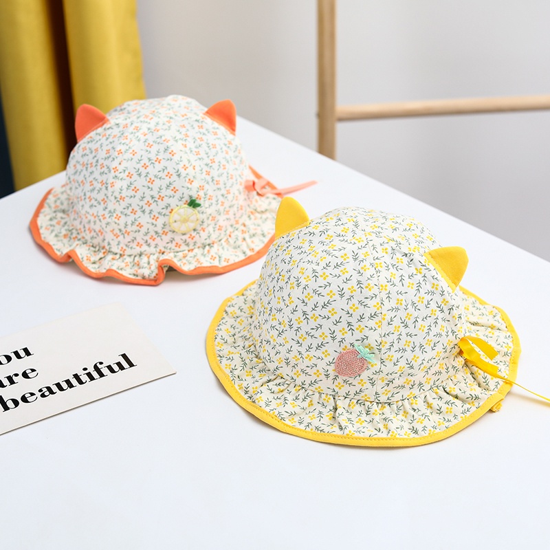 Mũ Tai Bèo Chống Nắng Mỏng Điều Chỉnh Tùy Ý Thời Trang Mùa Hè Cho Bé Trai