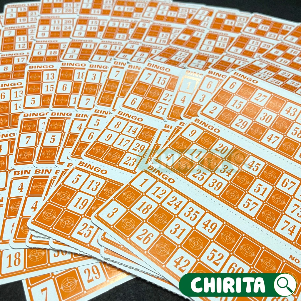 Lồng Quay Lô Tô BINGO 90 Số  72 TỜ DÒ - Bộ Trò Chơi Bingo, Xổ Số - Đồ Chơi Trẻ Em CHIRITA