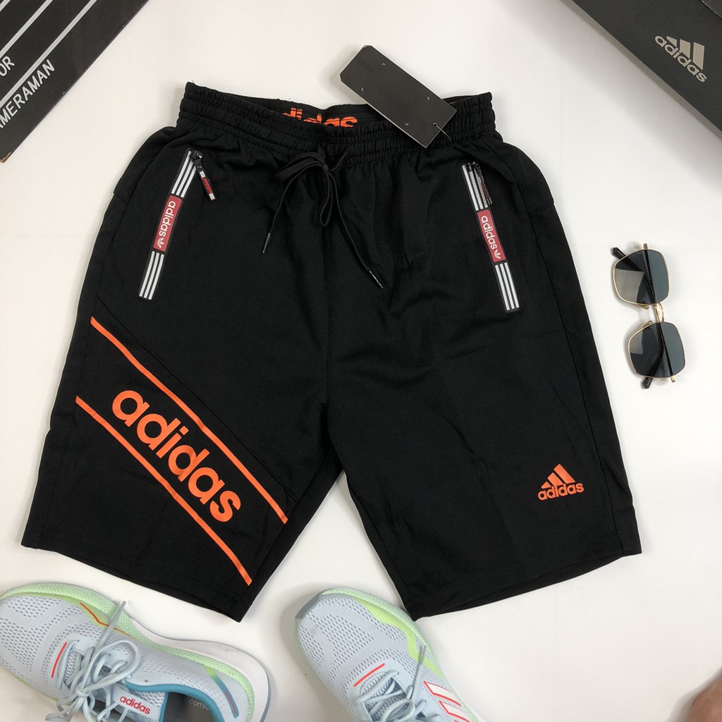 Quần sọt nam short nam thể thao adidas đẹp Q34 quần đùi nam thể thao thun cao cấp có size lớn cho người mập big size