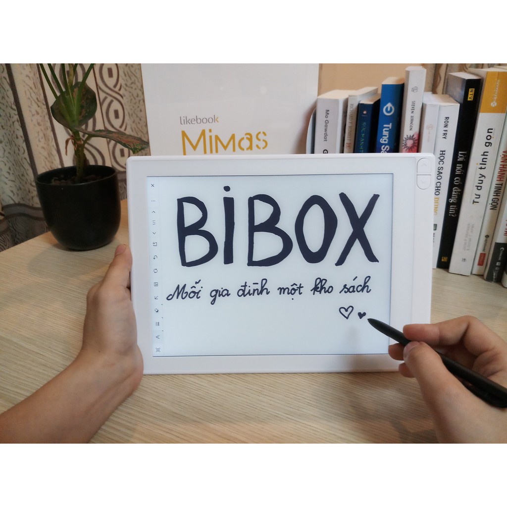 Combo: Máy đọc sách Likebook Mimas + Bao da + Eyecare, tặng kho sachchuan và kho sách PDF miễn phí trọn đời | BigBuy360 - bigbuy360.vn