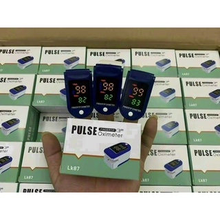 Máy đo Sp02 đo nồng độ oxy trong máu và nhịp tim Fingertip Pulse Oximeter LK-87 Chính Hãng