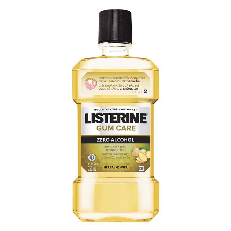 Nước súc miệng diệt khuẩn giữ hơi thở thơm mát Listerine 750ml/chai