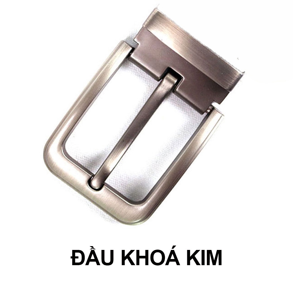 Thắt lưng da nam khoá tự động và khoá kim