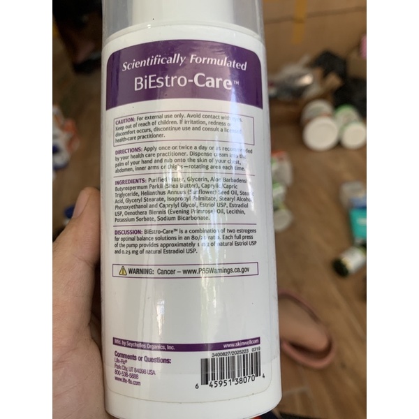 BiEstro Care Life Flo kem dưỡng cơ thể