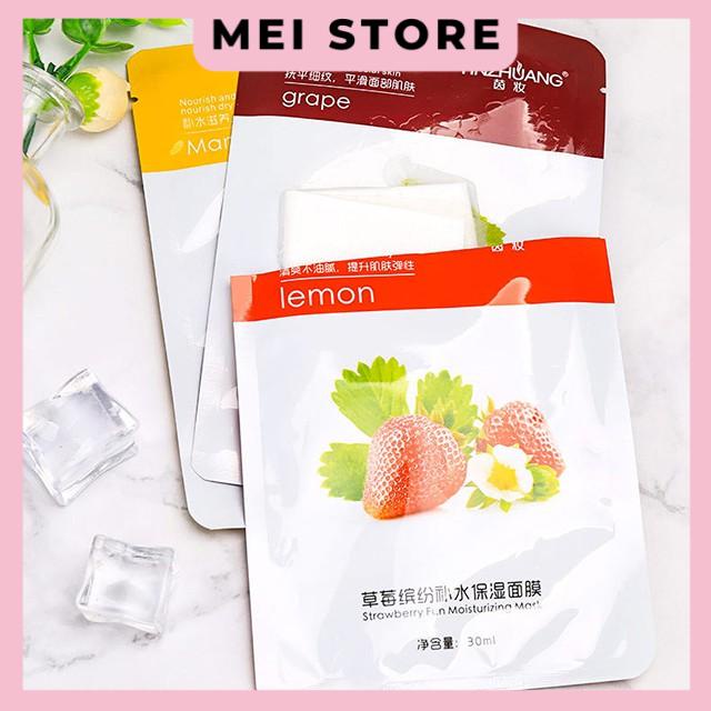 Mặt Nạ Dưỡng Da Trái Cây Tươi 10 Vị YINZHUANG Mask Hoa quả Siêu Cấp Hàng Xịn