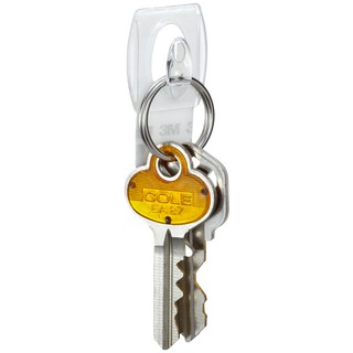 Vỉ móc dán tường trong suốt Command 3M - gồm 6 móc
