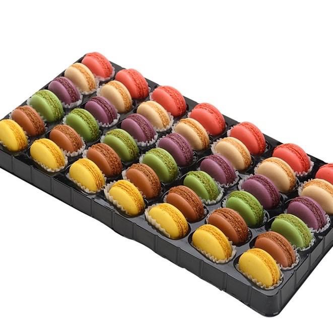 [SIÊU RẺ❤️] – Macaroon vỉ 42 chiếc - Trang trí bánh sinh nhật bánh kem