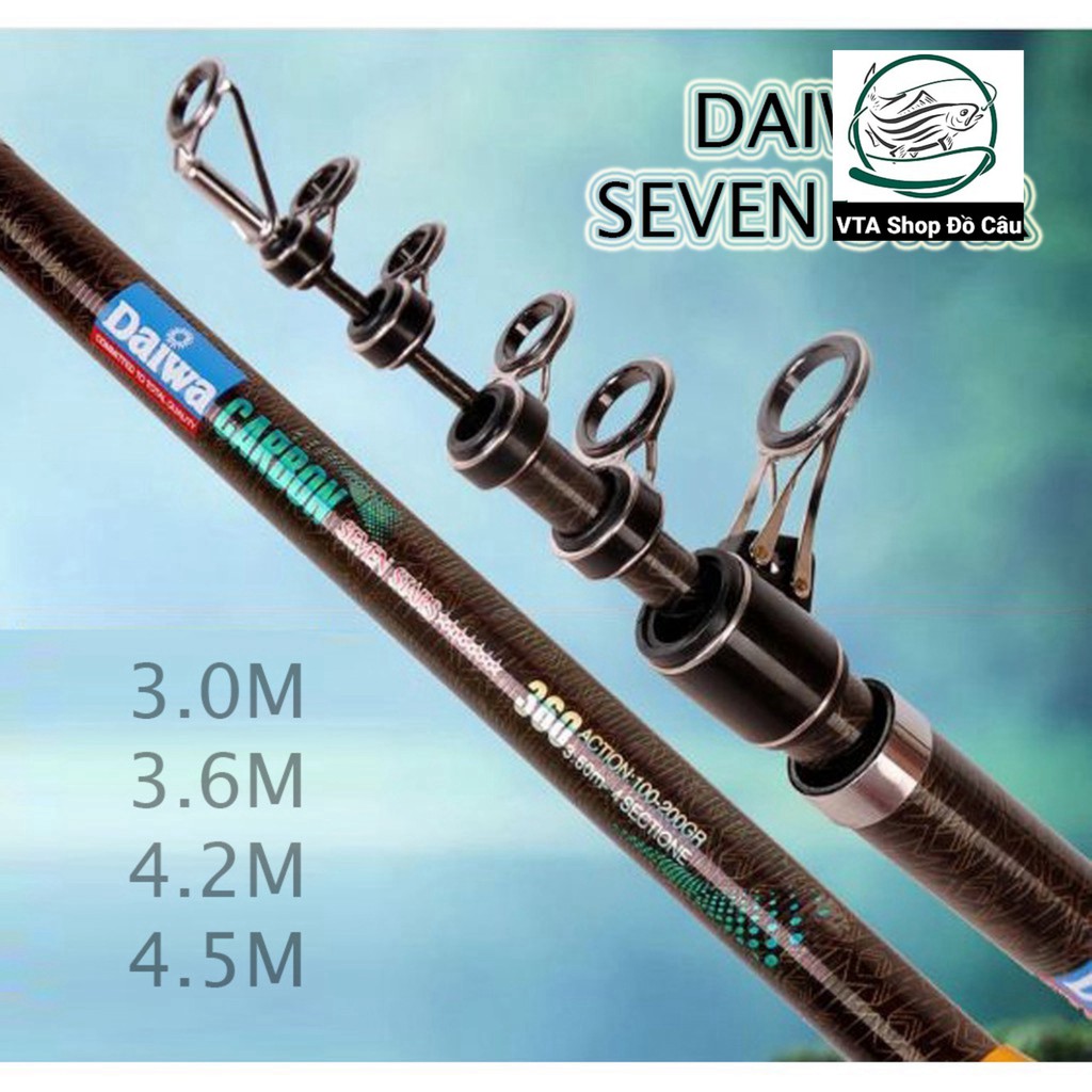 cần câu lục daiwa seven star câu xa bờ độ cứng EH - docauca