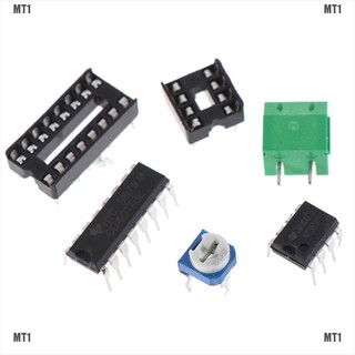 Bộ Mạch Đèn Led Ne555 + Cd4017 Pcb Tự Lắp Ráp 1