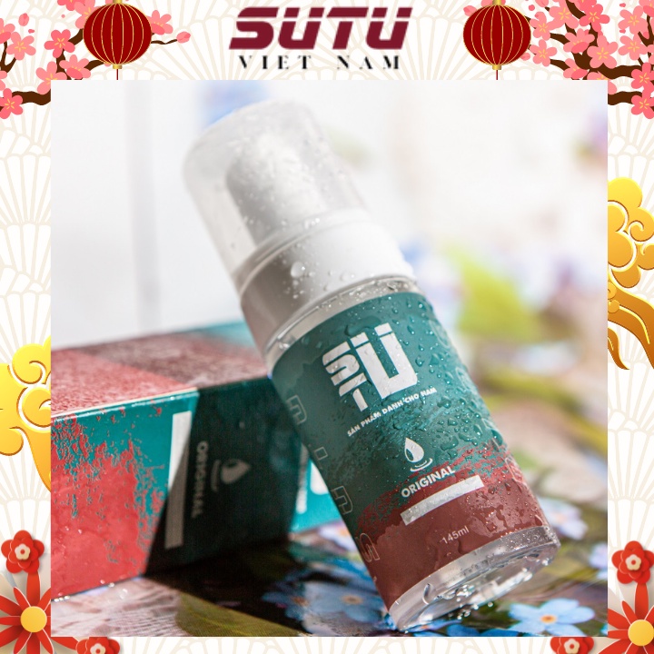 Dung Dịch Vệ Sinh Nam Giới SuTu 145ml Dạng Bọt Mịn Thành Phần Thiên Nhiên Dịu Nhẹ Lành Tính