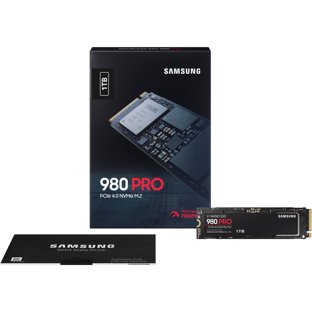 Ổ Cứng SSD Samsung 980 PRO PCIe Gen 4.0 x4 NVMe V-NAND M.2 2280 - Bảo Hành 5 Năm (1 Đổi 1)