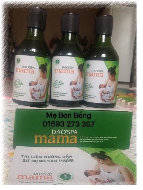 Xông tắm sau sinh Dao spa mama