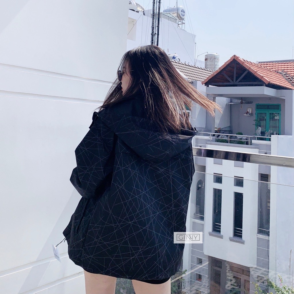 Áo Khoác Dù Jacket Wet Limited | Vải Dù Cao Cấp 2 Lớp Mảnh Trượt Nước Nhẹ | Áo Khoác Dù Nữ Có Nón | BigBuy360 - bigbuy360.vn