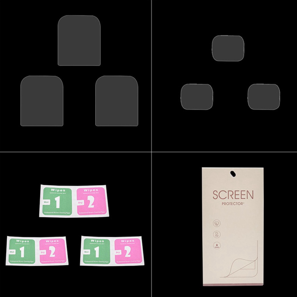 Set 6 miếng dán bảo vệ màn hình và camera cho tay cầm chống rung DJI OSMO Pocket