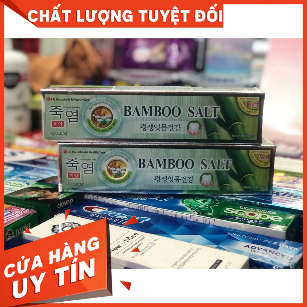 Kem đánh răng muối tre Bamboo Salt 140g