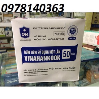 COMBO 10C Bơm ăn đầu to Vinahankook 50ml